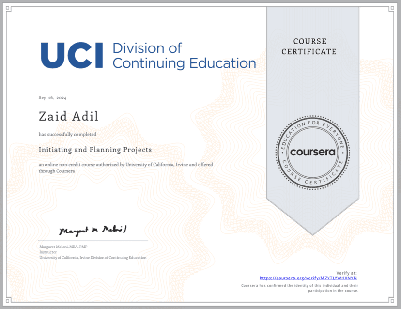 Initiating and Planning Projects